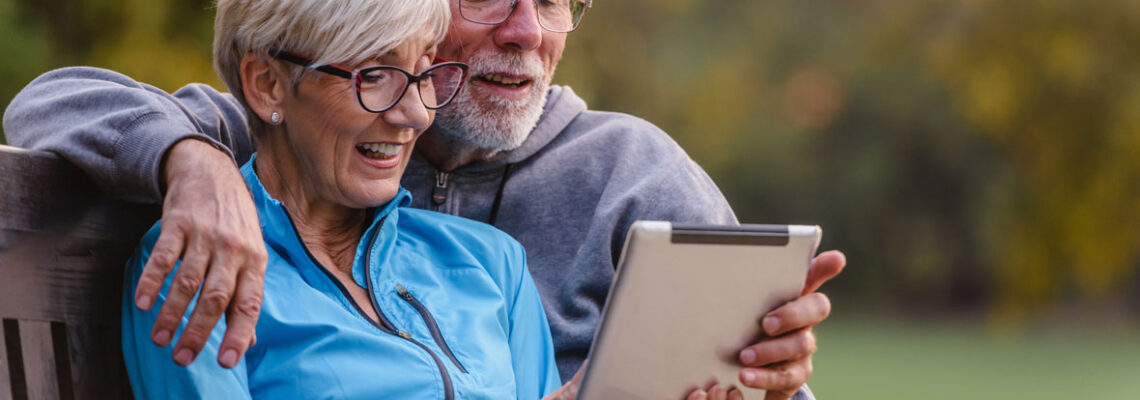 Tablette tactile pour senior