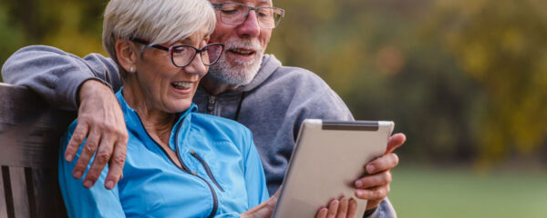 Tablette tactile pour senior