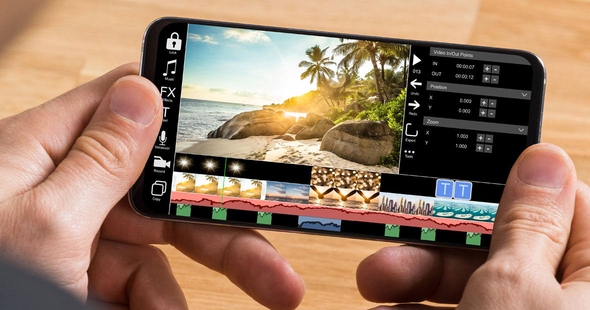 retouche photo sur smartphone